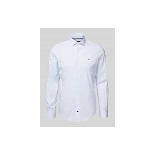 Koszula biznesowa o kroju slim fit z listwą guzikową ze sklepu Peek&Cloppenburg  w kategorii Koszule męskie - zdjęcie 177823779