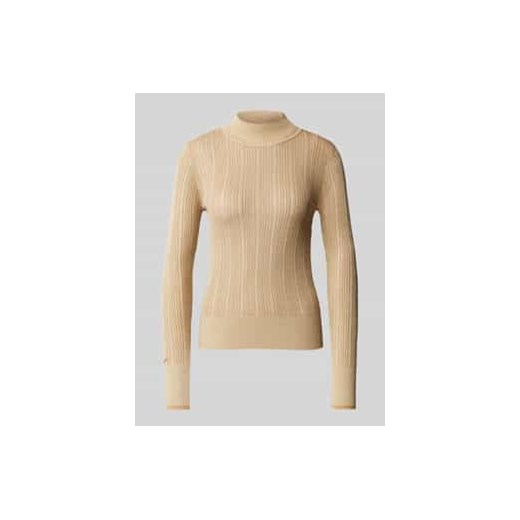Sweter z dzianiny ze stójką ze sklepu Peek&Cloppenburg  w kategorii Swetry damskie - zdjęcie 177823819