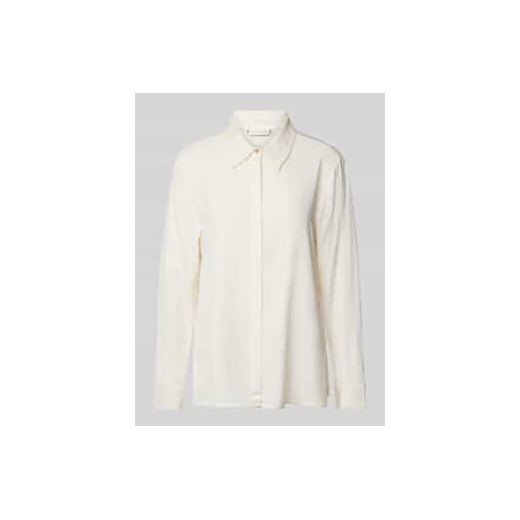 Bluzka o kroju regular fit z wykładanym kołnierzem ze sklepu Peek&Cloppenburg  w kategorii Koszule damskie - zdjęcie 177823925