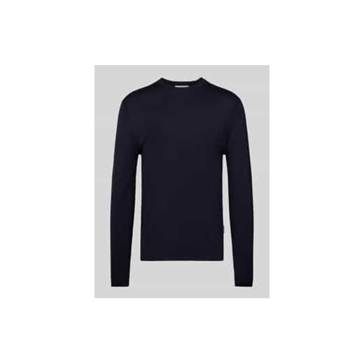 Sweter z dzianiny z okrągłym dekoltem model ‘WYLER LIFE’ ze sklepu Peek&Cloppenburg  w kategorii Swetry męskie - zdjęcie 177823995