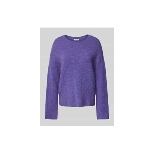 Sweter z dzianiny o kroju oversized z okrągłym dekoltem ze sklepu Peek&Cloppenburg  w kategorii Swetry damskie - zdjęcie 177824086