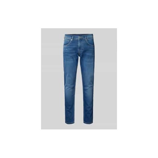 Jeansy o kroju slim fit z 5 kieszeniami model ‘Gymdigo’ ze sklepu Peek&Cloppenburg  w kategorii Jeansy męskie - zdjęcie 177824098