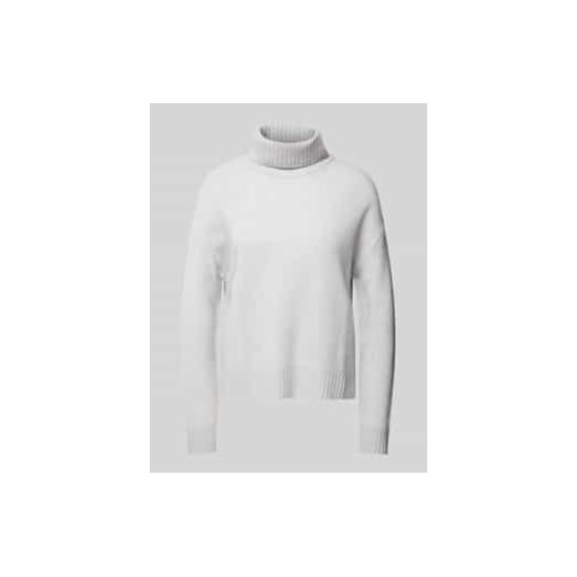 Sweter z dzianiny z golfem ze sklepu Peek&Cloppenburg  w kategorii Swetry damskie - zdjęcie 177824217