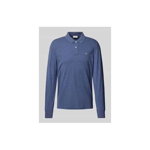 Koszulka polo o kroju regular fit z wyhaftowanym logo model ‘SHIELD’ ze sklepu Peek&Cloppenburg  w kategorii T-shirty męskie - zdjęcie 177824286