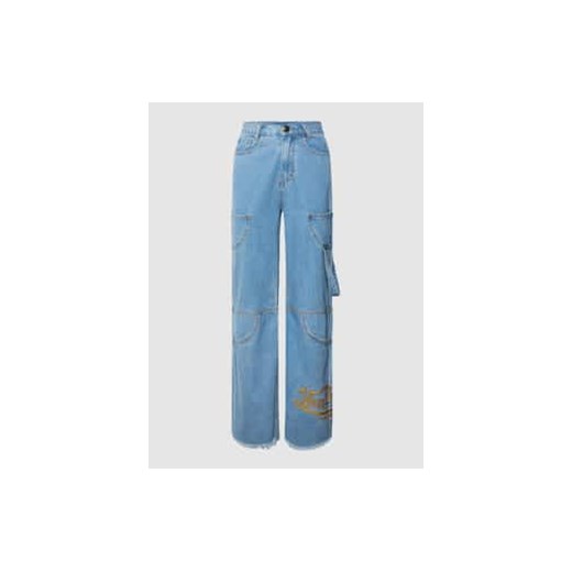 Jeansy o kroju relaxed fit z 5 kieszeniami model ‘ELIS’ ze sklepu Peek&Cloppenburg  w kategorii Jeansy damskie - zdjęcie 177824555