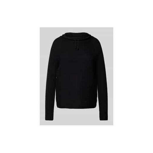 Sweter z dzianiny z tunelem ze sklepu Peek&Cloppenburg  w kategorii Swetry damskie - zdjęcie 177824579