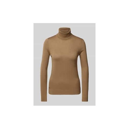 Sweter z dzianiny z golfem model ‘ZOE’ ze sklepu Peek&Cloppenburg  w kategorii Swetry damskie - zdjęcie 177824899