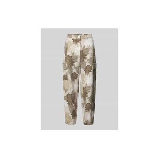 Spodnie cargo o kroju relaxed fit z wpuszczanymi kieszeniami ze sklepu Peek&Cloppenburg  w kategorii Spodnie damskie - zdjęcie 177825146