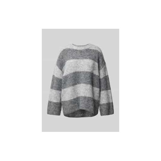 Sweter z dzianiny z rękawami kimono model ‘SUTTON’ ze sklepu Peek&Cloppenburg  w kategorii Swetry damskie - zdjęcie 177825289