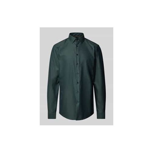 Koszula biznesowa o kroju regular fit z kołnierzykiem typu kent ze sklepu Peek&Cloppenburg  w kategorii Koszule męskie - zdjęcie 177825348