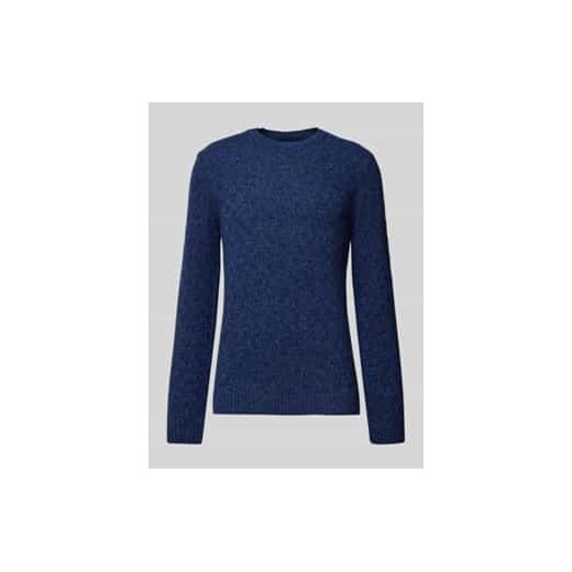 Sweter z dzianiny z fakturowanym wzorem ze sklepu Peek&Cloppenburg  w kategorii Swetry męskie - zdjęcie 177825467