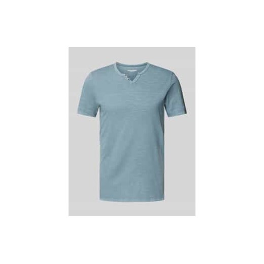 T-shirt z dekoltem w serek ze sklepu Peek&Cloppenburg  w kategorii T-shirty męskie - zdjęcie 177825606