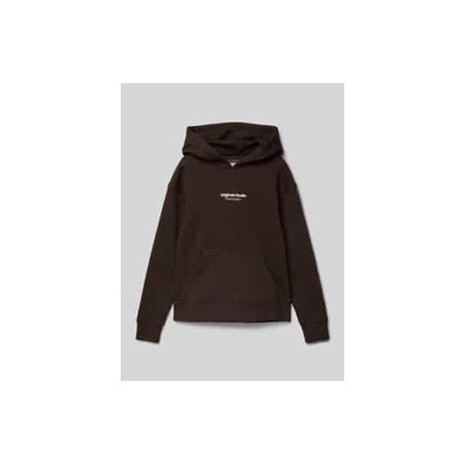 Bluza z kapturem i nadrukiem z logo model ‘ERBRO’ ze sklepu Peek&Cloppenburg  w kategorii Bluzy chłopięce - zdjęcie 177825666