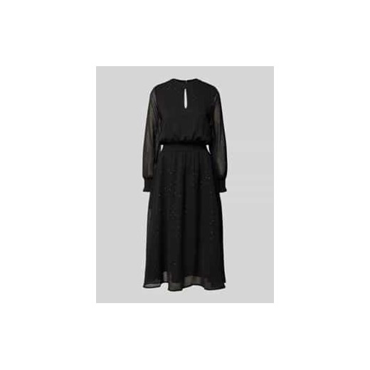 Sukienka midi z okrągłym dekoltem model ‘ANUSHKA’ ze sklepu Peek&Cloppenburg  w kategorii Sukienki - zdjęcie 177826075