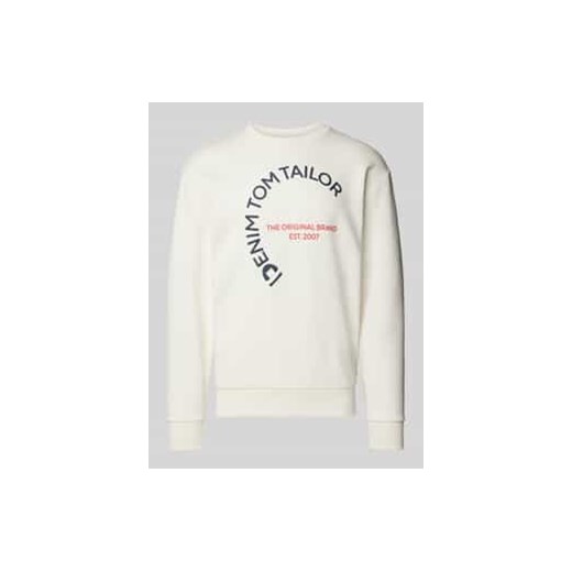 Bluza z nadrukiem z logo ze sklepu Peek&Cloppenburg  w kategorii Bluzy męskie - zdjęcie 177826086