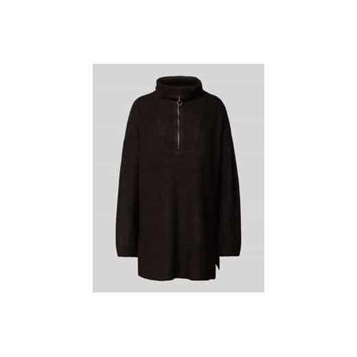 Bluza z kołnierzem i obniżonymi ramionami model ‘PERNILLA’ ze sklepu Peek&Cloppenburg  w kategorii Bluzy damskie - zdjęcie 177826405