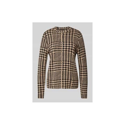 Sweter z dekoltem okrągłym ze sklepu Peek&Cloppenburg  w kategorii Swetry damskie - zdjęcie 177826557