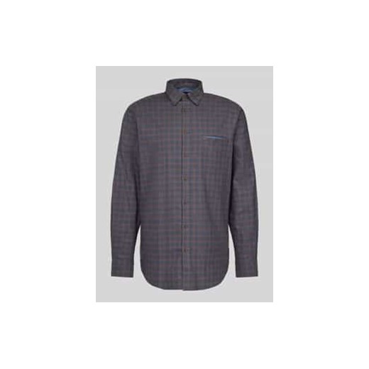 Koszula casualowa o kroju regular fit z brustaszą ze sklepu Peek&Cloppenburg  w kategorii Koszule męskie - zdjęcie 177826615