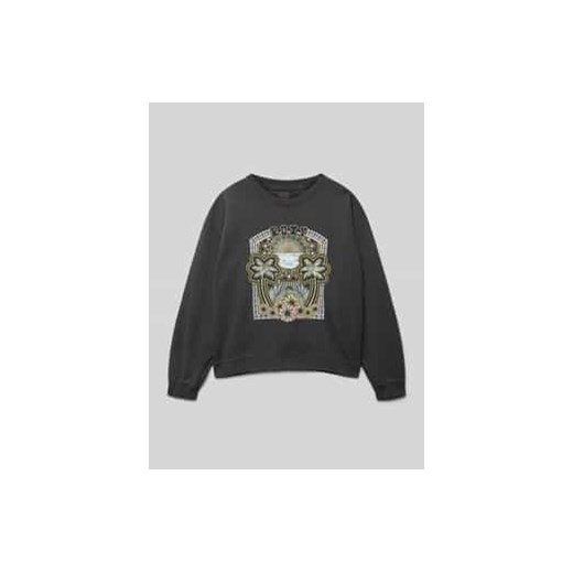 Bluza z nadrukiem z logo model ‘TERRY’ ze sklepu Peek&Cloppenburg  w kategorii Bluzy chłopięce - zdjęcie 177826619