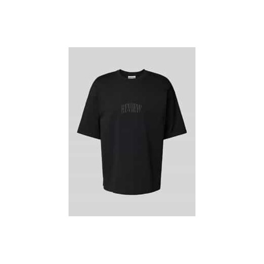 T-shirt z wyhaftowanym logo ze sklepu Peek&Cloppenburg  w kategorii T-shirty męskie - zdjęcie 177826636
