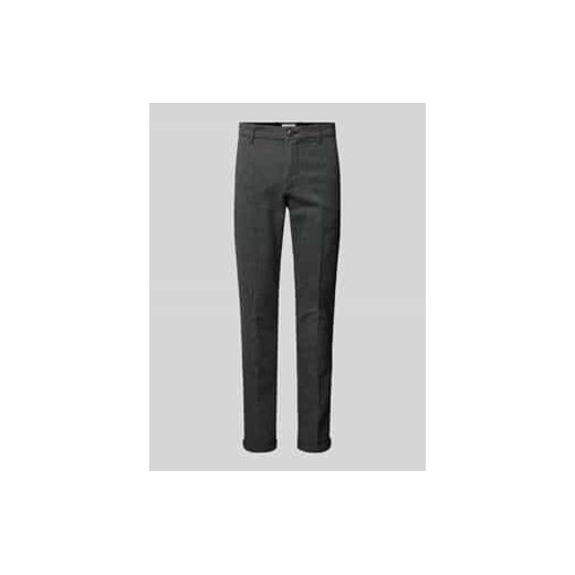 Chinosy o kroju slim fit w kant model ‘MARCO’ ze sklepu Peek&Cloppenburg  w kategorii Spodnie męskie - zdjęcie 177826817