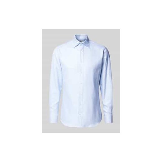 Koszula biznesowa o kroju regular fit z kołnierzykiem typu kent ze sklepu Peek&Cloppenburg  w kategorii Koszule męskie - zdjęcie 177826988