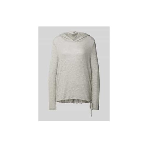 Bluza z kapturem o luźnym kroju z muliny ze sklepu Peek&Cloppenburg  w kategorii Bluzy damskie - zdjęcie 177827078