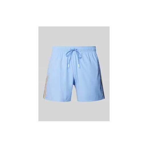 Spodenki kąpielowe z elastycznym pasem model ‘Iconic’ ze sklepu Peek&Cloppenburg  w kategorii Kąpielówki - zdjęcie 177827128