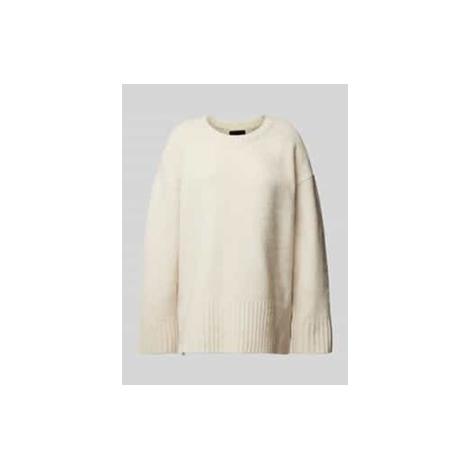 Sweter z długim rękawem i bocznymi rozcięciami model ‘NANCY’ ze sklepu Peek&Cloppenburg  w kategorii Swetry damskie - zdjęcie 177827275