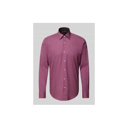 Koszula biznesowa o kroju regular fit z listwą guzikową ze sklepu Peek&Cloppenburg  w kategorii Koszule męskie - zdjęcie 177827338