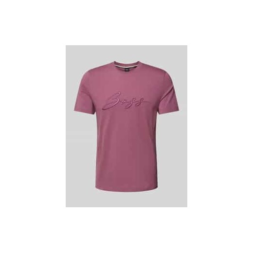 T-shirt z wyhaftowanym logo model ‘Thompson’ ze sklepu Peek&Cloppenburg  w kategorii T-shirty męskie - zdjęcie 177827377