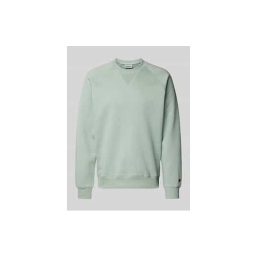 Bluza z prążkowanymi wykończeniami ze sklepu Peek&Cloppenburg  w kategorii Bluzy męskie - zdjęcie 177827576