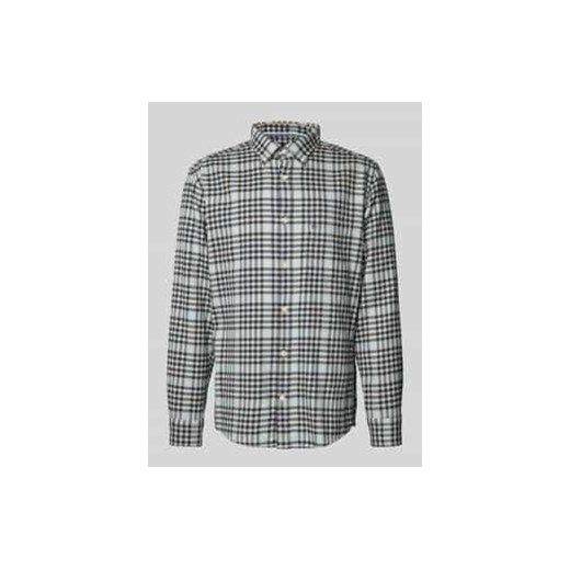 Koszula casualowa o kroju slim fit z kołnierzykiem typu button down ze sklepu Peek&Cloppenburg  w kategorii Koszule męskie - zdjęcie 177827646