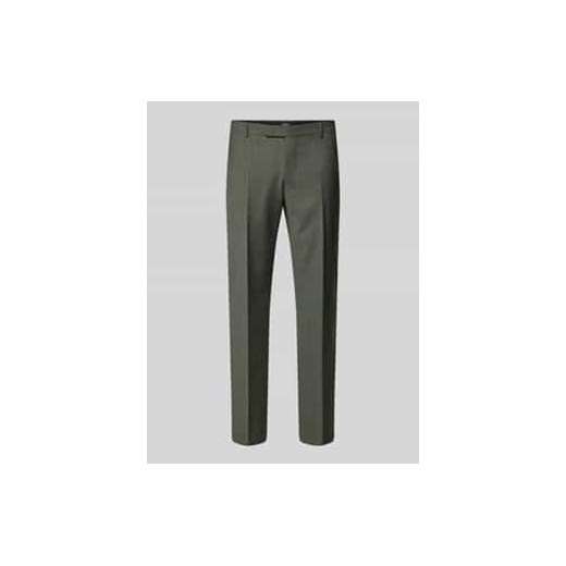 Spodnie do garnituru o kroju modern fit z dodatkiem wełny model ‘Brad’ ze sklepu Peek&Cloppenburg  w kategorii Spodnie męskie - zdjęcie 177827709