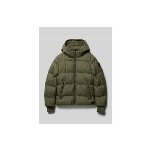Kurtka pikowana z kapturem model ‘YOZAM’ ze sklepu Peek&Cloppenburg  w kategorii Kurtki chłopięce - zdjęcie 177827916