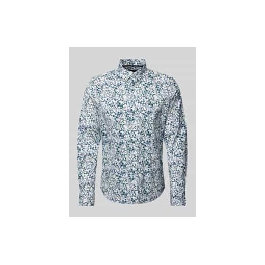Koszula casualowa o kroju regular fit z kołnierzykiem typu kent ze sklepu Peek&Cloppenburg  w kategorii Koszule męskie - zdjęcie 177828085