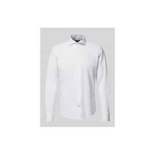 Koszula biznesowa o kroju slim fit z listwą guzikową model ‘Pai’ ze sklepu Peek&Cloppenburg  w kategorii Koszule męskie - zdjęcie 177828199