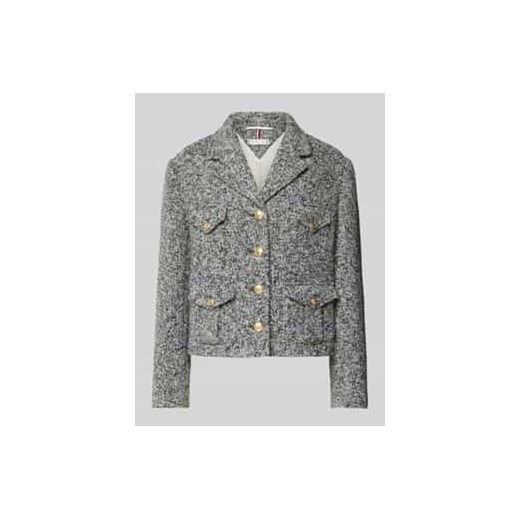 Żakiet z imitacji bouclé ze sklepu Peek&Cloppenburg  w kategorii Marynarki damskie - zdjęcie 177828208