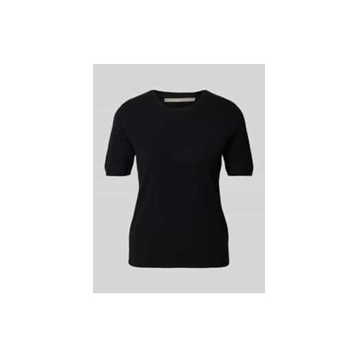 T-shirt z kaszmiru z okrągłym dekoltem ze sklepu Peek&Cloppenburg  w kategorii Bluzki damskie - zdjęcie 177828235