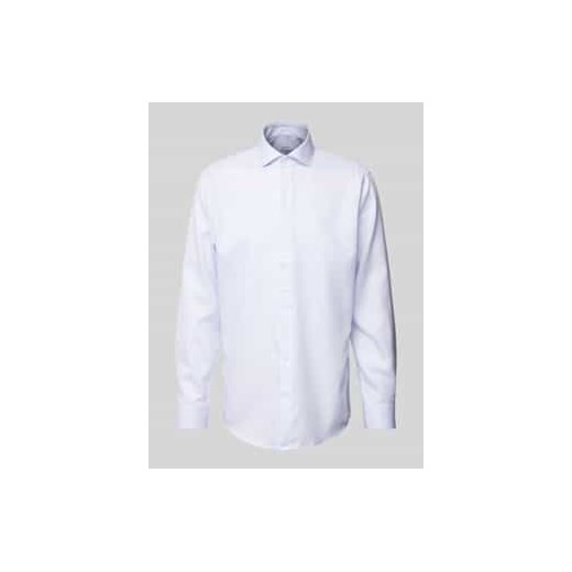 Koszula biznesowa o kroju regular fit z listwą guzikową ze sklepu Peek&Cloppenburg  w kategorii Koszule męskie - zdjęcie 177828276