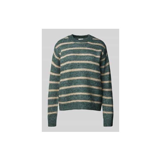 Sweter z dzianiny z okrągłym dekoltem model ‘KAtrina’ ze sklepu Peek&Cloppenburg  w kategorii Swetry damskie - zdjęcie 177828459