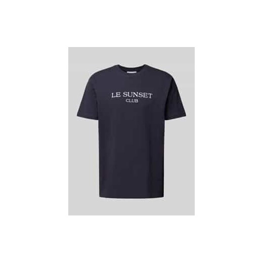 T-shirt z nadrukiem z logo ze sklepu Peek&Cloppenburg  w kategorii T-shirty męskie - zdjęcie 177828485