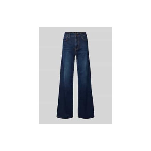Jeansy z szeroką nogawką model ‘MADISON’ ze sklepu Peek&Cloppenburg  w kategorii Jeansy damskie - zdjęcie 177828559
