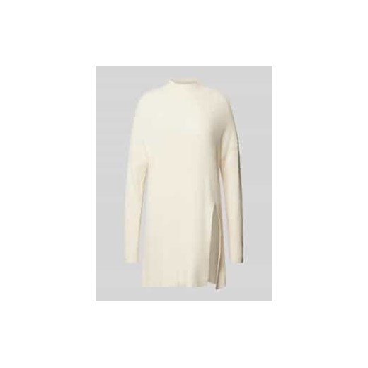 Sweter z dzianiny z bocznym rozcięciem model ‘KATIA’ ze sklepu Peek&Cloppenburg  w kategorii Swetry damskie - zdjęcie 177828817