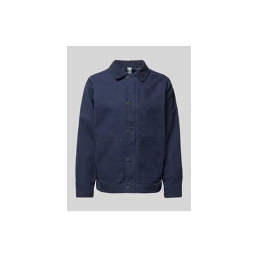 Kurtka koszulowa o kroju regular fit z kołnierzykiem typu kent ze sklepu Peek&Cloppenburg  w kategorii Kurtki męskie - zdjęcie 177828876