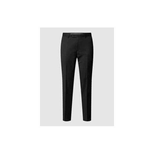 Spodnie do garnituru o kroju straight fit z żywej wełny model ‘STEVE’ ze sklepu Peek&Cloppenburg  w kategorii Spodnie męskie - zdjęcie 177829066