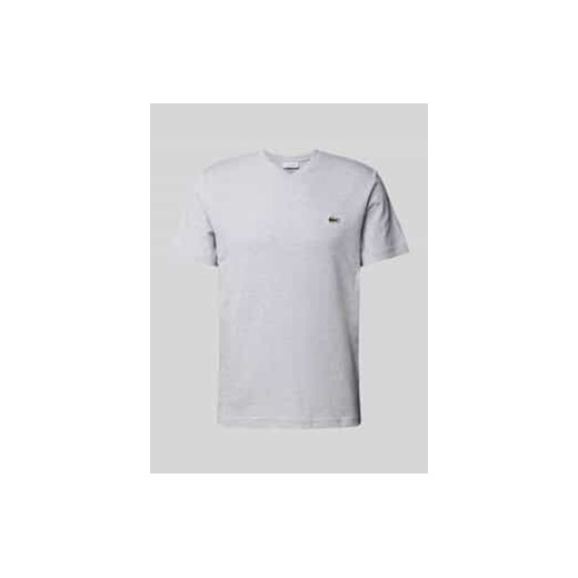 T-shirt z wyhaftowanym logo model ‘Basic’ ze sklepu Peek&Cloppenburg  w kategorii T-shirty męskie - zdjęcie 177829139