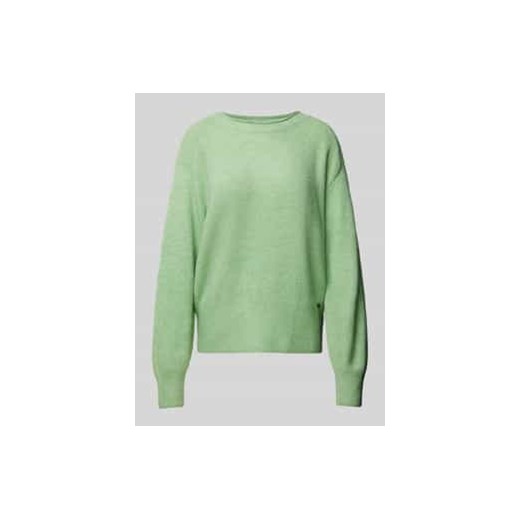 Sweter z dzianiny z okrągłym dekoltem model ‘IRMA’ ze sklepu Peek&Cloppenburg  w kategorii Swetry damskie - zdjęcie 177829216