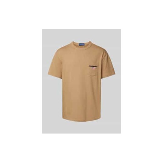 T-shirt z wyhaftowanym logo ze sklepu Peek&Cloppenburg  w kategorii T-shirty męskie - zdjęcie 177829365