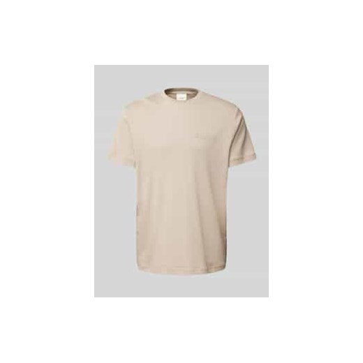 T-shirt z detalem z logo ze sklepu Peek&Cloppenburg  w kategorii T-shirty męskie - zdjęcie 177829438